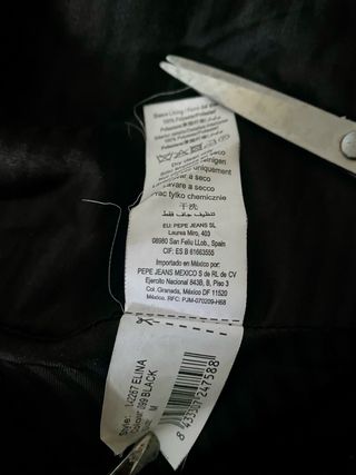 Pepe Jeans Cappotto Nero Donna