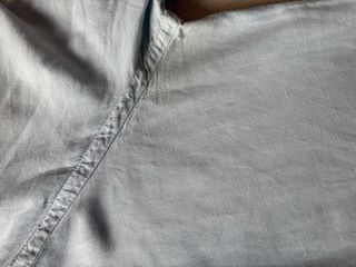 Camisa Scalpers Lino Celeste Hombre talla 41