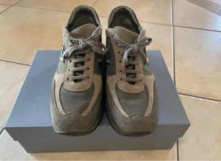 Scarpe Hogan uomo grigie e marroni