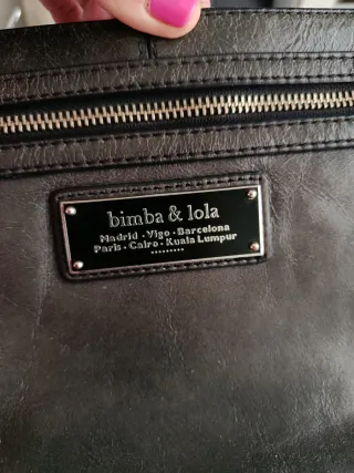 Bolso Bimba y Lola Negro/Plata