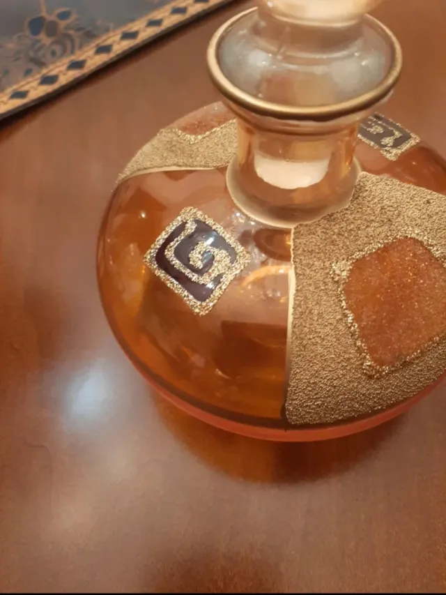 Bottiglietta in vetro colorato