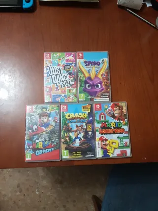 5 Juegos Nintendo Switch