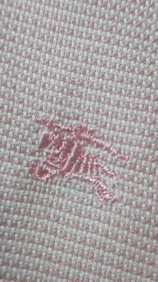 Camisa Burberry Rosada Hombre