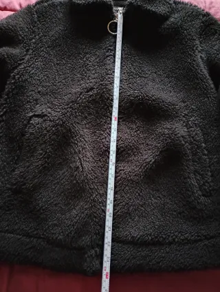 Cazadora borreguillo negra