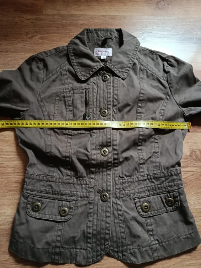 Chaqueta Stradivarius Marrón Talla L