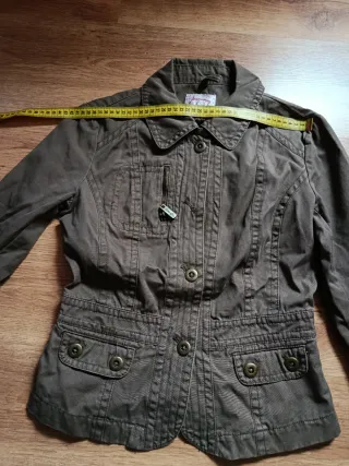 Chaqueta Stradivarius Marrón Talla L