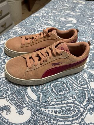 Puma Smash Platform SD Rosa