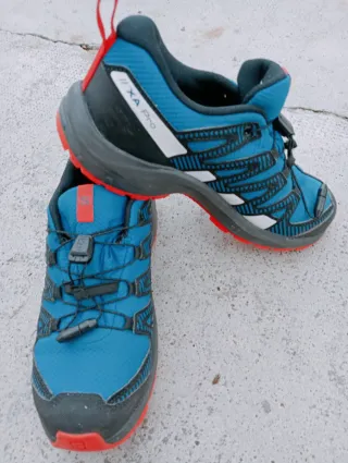 Zapatillas Salomon XA Pro Azul/Rojo