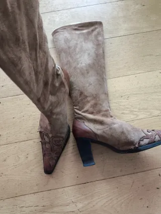 Botas Pedro Miralles Ante y Piel Talla 39