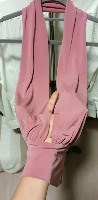 Top escotado espalda descubierta M