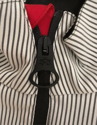 Bomber La Martina righe bianche e nere