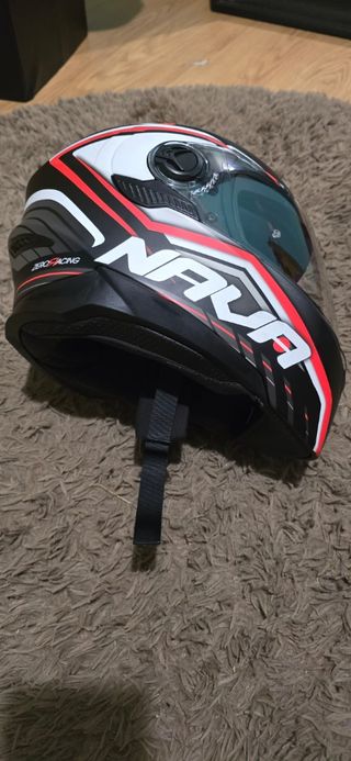 Casco NAVA negro + guantes