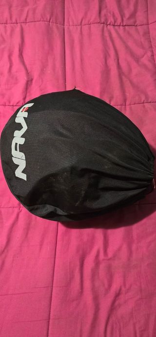Casco NAVA negro + guantes