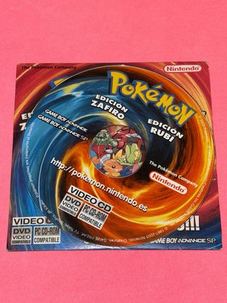 Pokemon Rubí y Zafiro Edición Game Boy Advance CD