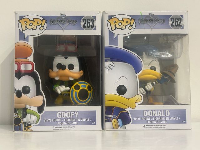 Funko Pop! Kingdom Hearts Goofy y Donald