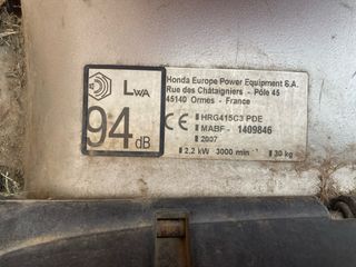 Cortacésped IZY con motor gasolina Honda OHC