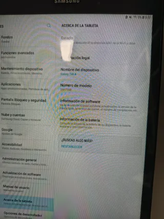 Samsung Galaxy Tab A Negra