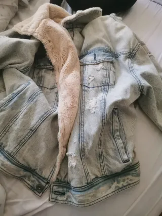 Chaqueta vaquera Zara forrada