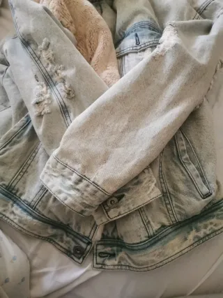 Chaqueta vaquera Zara forrada