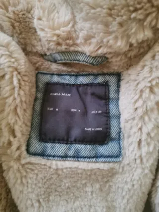 Chaqueta vaquera Zara forrada