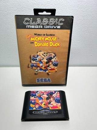 Mickey Mouse World of Illusion Mega Drive