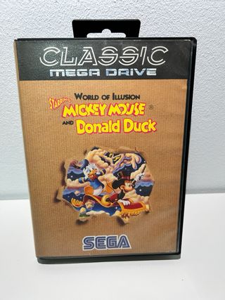 Mickey Mouse World of Illusion Mega Drive