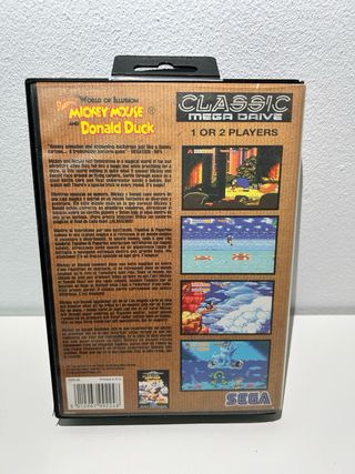 Mickey Mouse World of Illusion Mega Drive