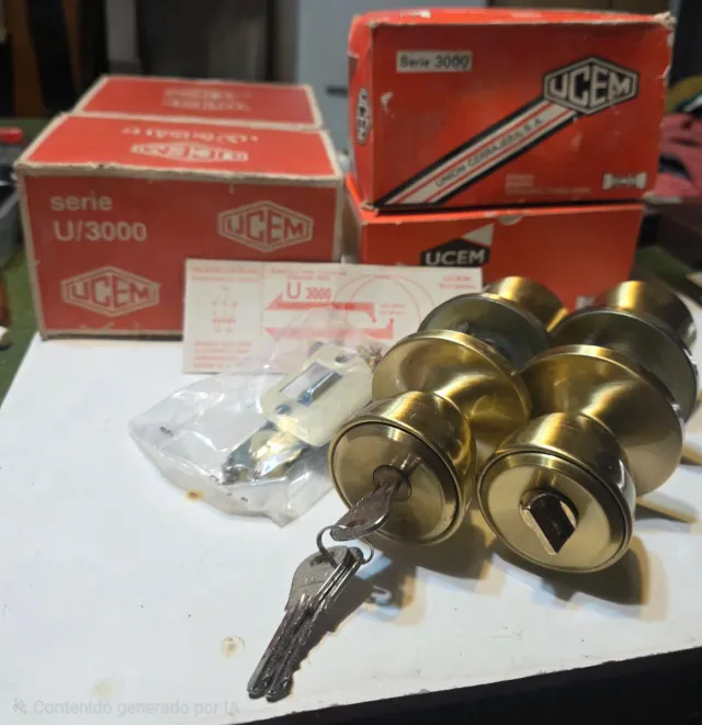 Pomo antigo UCEM U/3000 (3 unidades) Novos