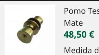 Pomos antiguos UCEM U/3000 (3unidades) Nuevos