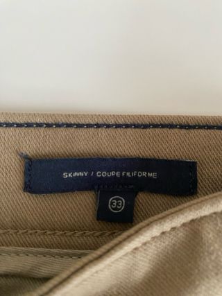 Dockers Supreme Flex Skinny Talla 33 Beige