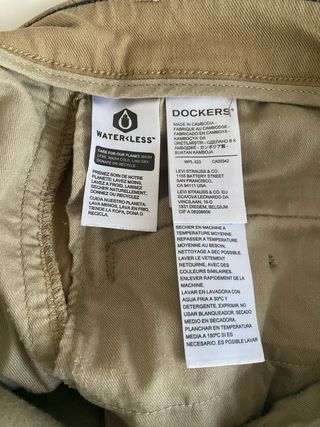Dockers Supreme Flex Skinny Talla 33 Beige