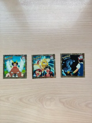 Colección completa Pokémon Artbox Prisma plateados