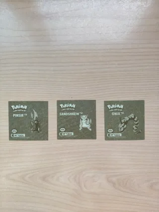 Colección completa Pokémon Artbox Prisma plateados
