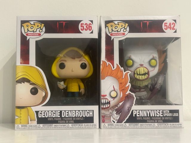 Pack 2 Figuras Funko Pop! IT Georgie y Pennywise