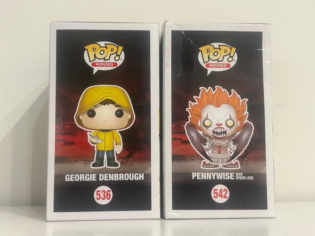 Pack 2 Figuras Funko Pop! IT Georgie y Pennywise