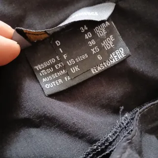 Pantalón Mujer Salewa Talla XS Negro