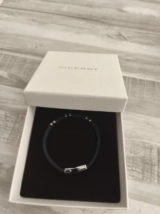 Pulsera Viceroy Cuero y Plata