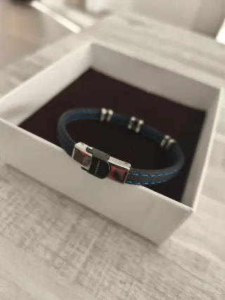 Pulsera Viceroy Cuero y Plata