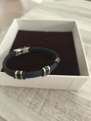 Pulsera Viceroy Cuero y Plata