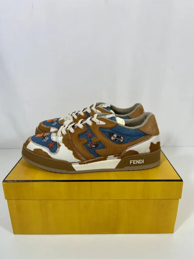 Zapatillas Fendi Marrones y Azules