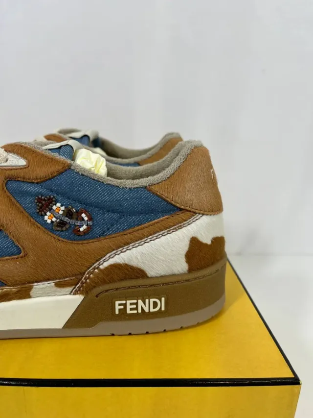 Zapatillas Fendi Marrones y Azules