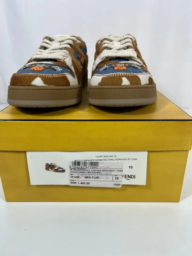 Zapatillas Fendi Marrones y Azules