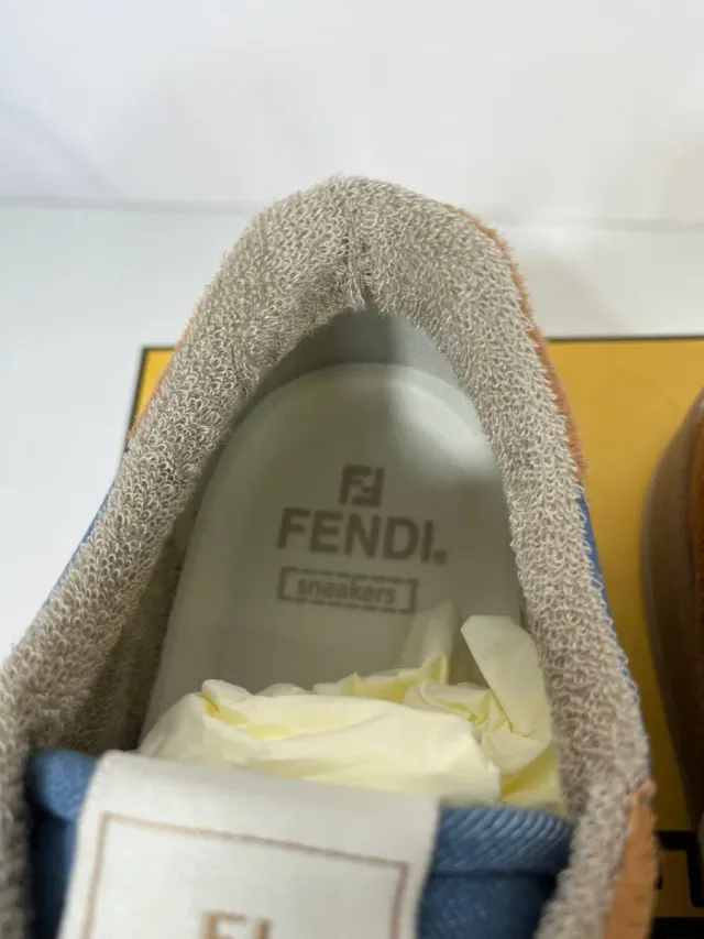 Zapatillas Fendi Marrones y Azules