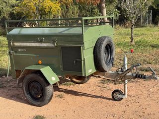 Remolque perros caza