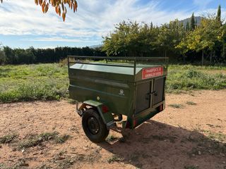 Remolque perros caza