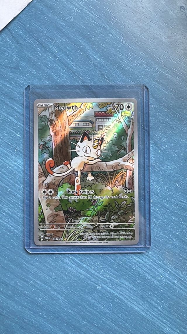 Meowth Carta Pokémon Básica