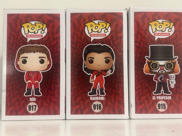 Pack 3 Funko Pop La Casa de Papel
