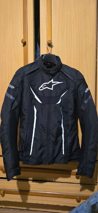 Chaqueta de moto Alpinestars negra