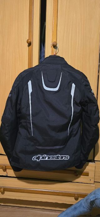 Chaqueta de moto Alpinestars negra