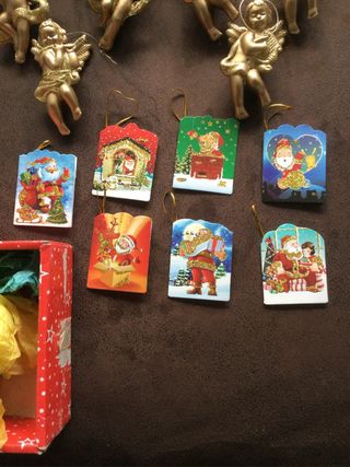 Angeli natalizi e cartoline